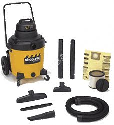 Shop Vac 18 Gallon Plastic Quiet Deluxe Wet Dry