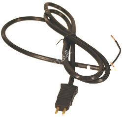 Eureka Cord 48" 2-Wire Polarized Black 6841 Power