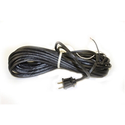 Eureka 25 ft 18/2 Black Power Cord  38680-3