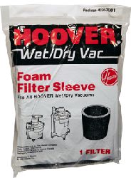 Hoover Foam Filter Sleeve Wet Dry Vac 38765003