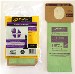 Proteam Upright Micro Filter Paper Bag 10 pack 103483