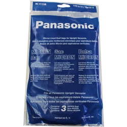 Panasonic Paper Bag Type U-12 MIC 3 Pack  MC-V155M