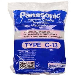 Panasonic Paper Bag Type C-13 5pk | AMC-S5EP