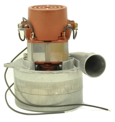 49137523 Domel Model 491.3.752-3 3-stage 120 volt 5.7 inch tangential bypass vacuum motor.