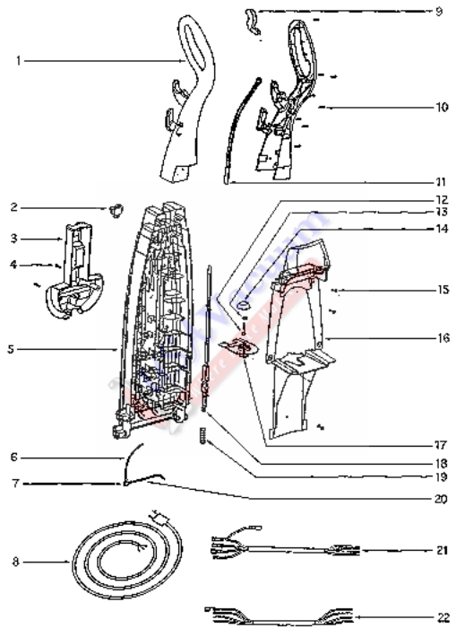 Eureka 2565 - Atlantis Upright Extractor